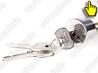 Цилиндровый механизм электромеханического замка Anxing Lock - Титан